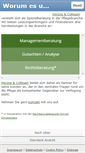 Mobile Screenshot of herzog-collegen.de